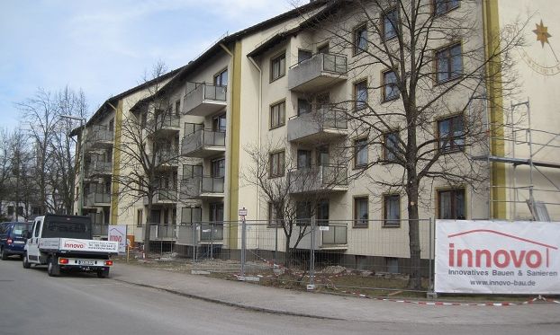 Umbaumaßnahmen Georg-Jais-Straße München durch die Firma innovo Bau